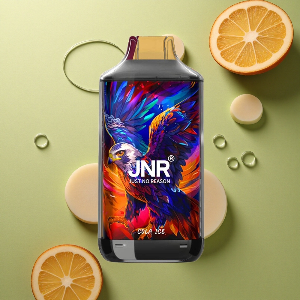 JNR Falcon 16000 Cola Ledová s 22 ml a Duální Mesh Cívka