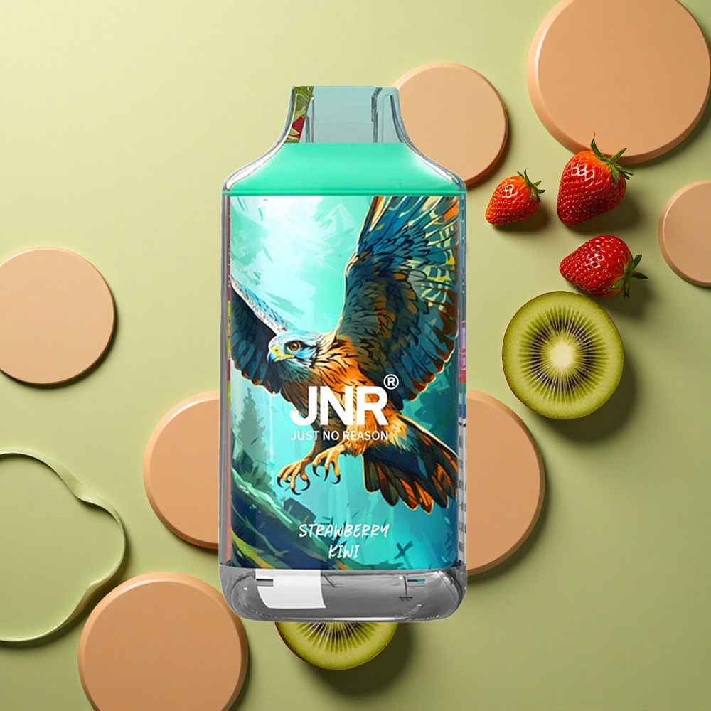 JNR Falcon 16000 Jahodové Kiwi s 22ml a Duální Mesh Cívkou