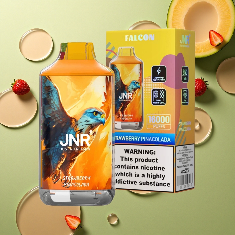 JNR Falcon 16000 Jahodová Pina Colada 850 mAh Dual Mesh