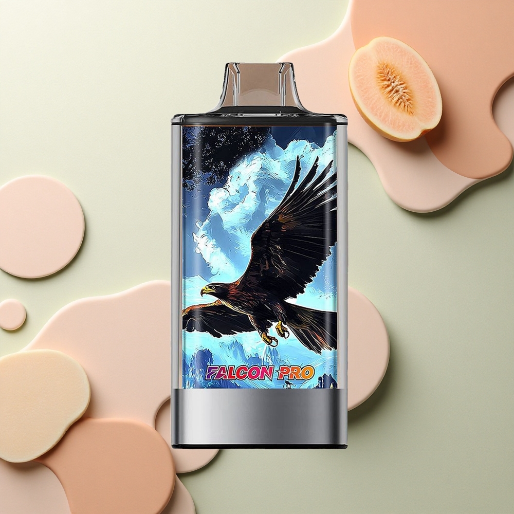 JNR Falcon Pro 28000 Bílá Broskvová Malina 30ml 950mAh Dual Mesh