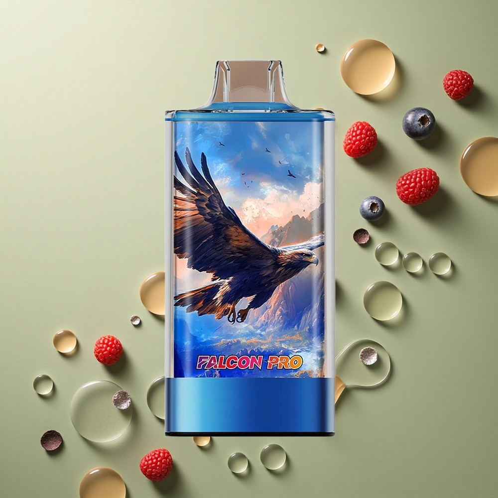 JNR Falcon Pro 28000 Borovice Malina Třešeň s 30ml a 5% Nikotinu