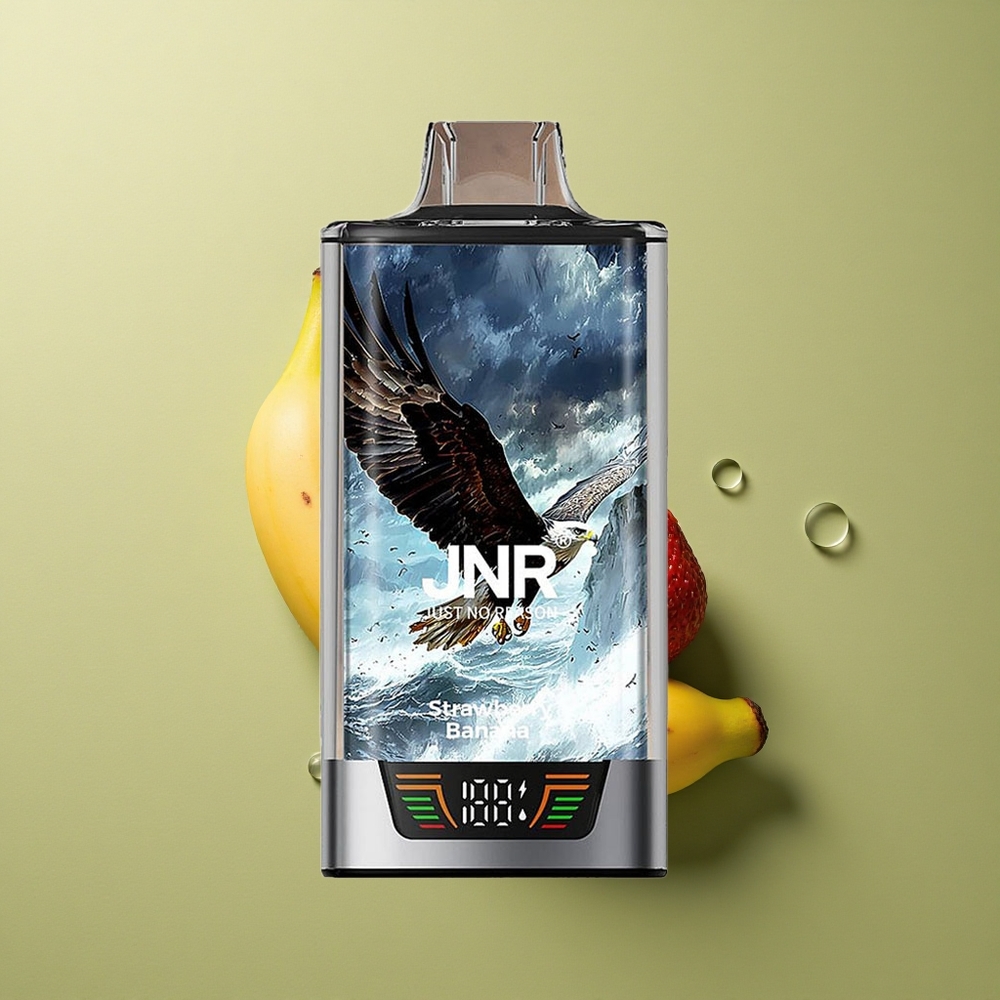 JNR Falcon Pro 28000 Jahodový Banánový Dual Mesh 30ml 5%