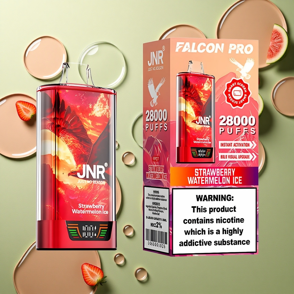 JNR Falcon Pro 28000 Jahodový Melounový Led s 30ml a 950mAh