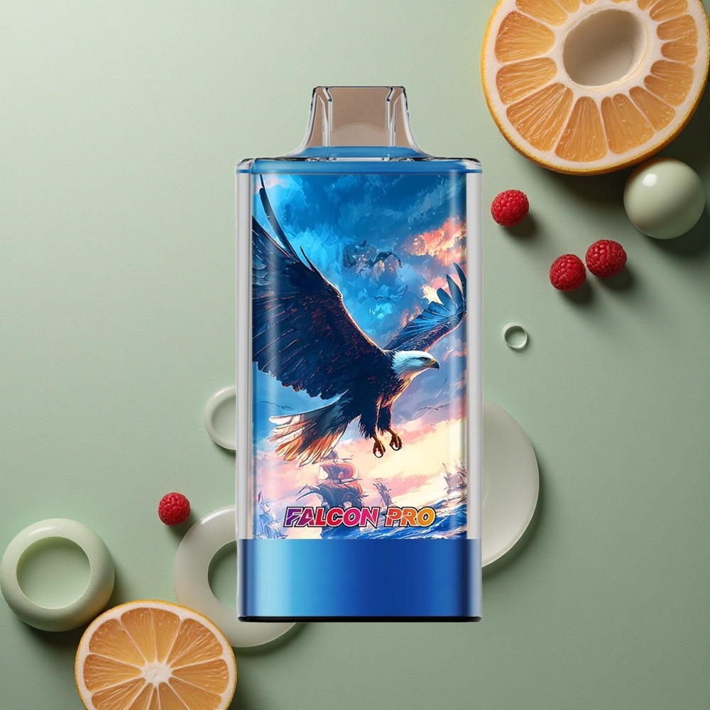 JNR Falcon Pro 28000 Modrá Malina Třešeň 30ml 950mAh Dual Mesh
