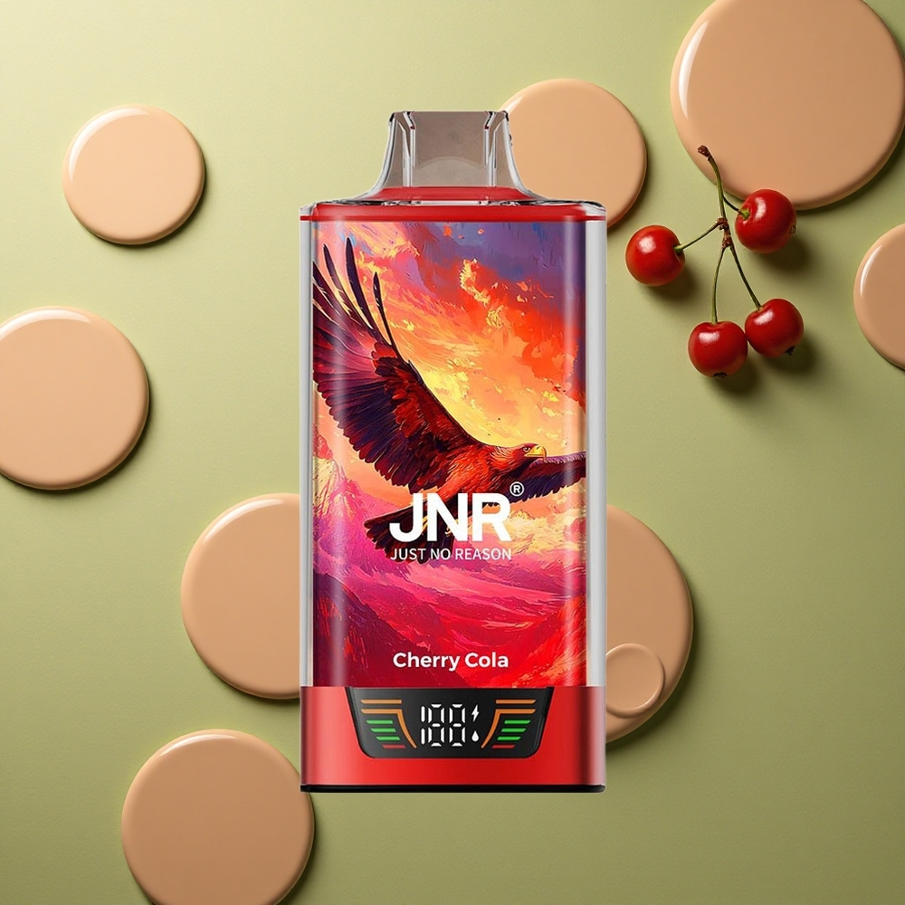 JNR Falcon Pro 28000 Třešňová Kola 30ml 950mAh Dual Mesh