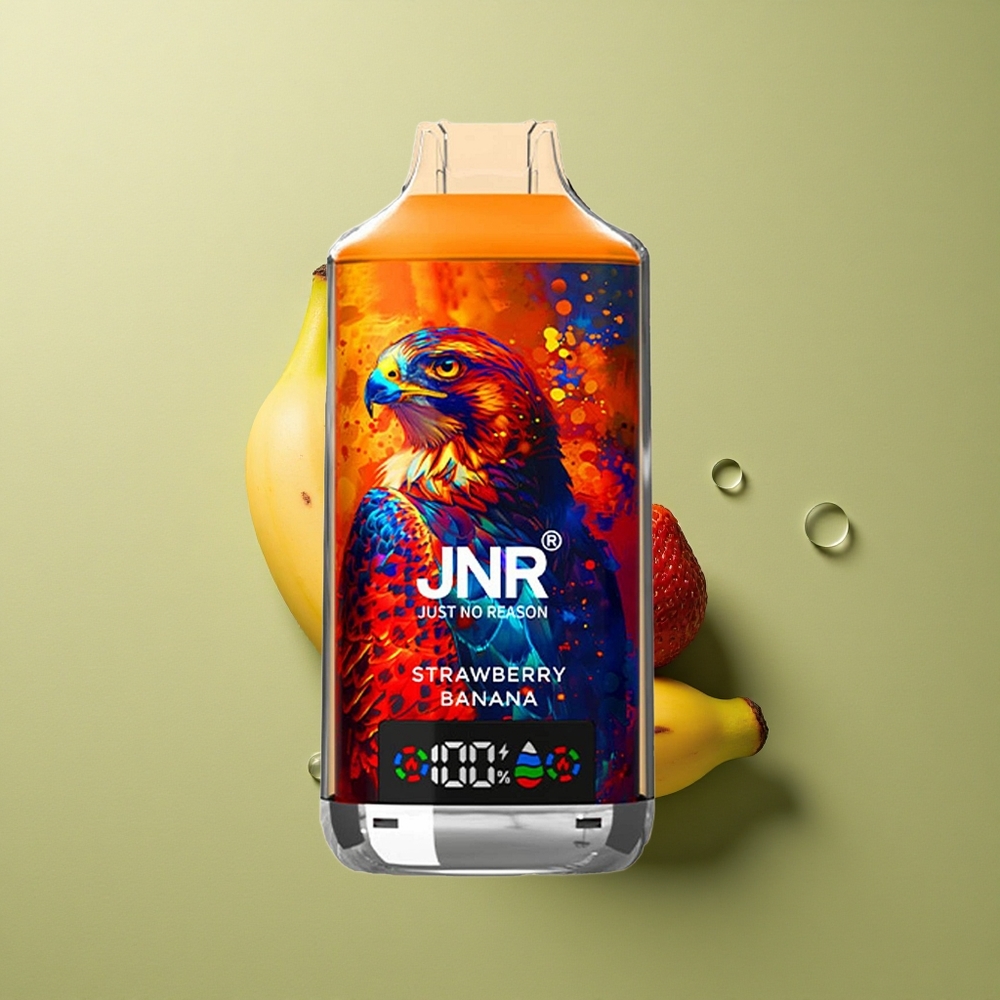 JNR Falcon X 18000 Jahodový Banán 24ml Dual Mesh Type-C