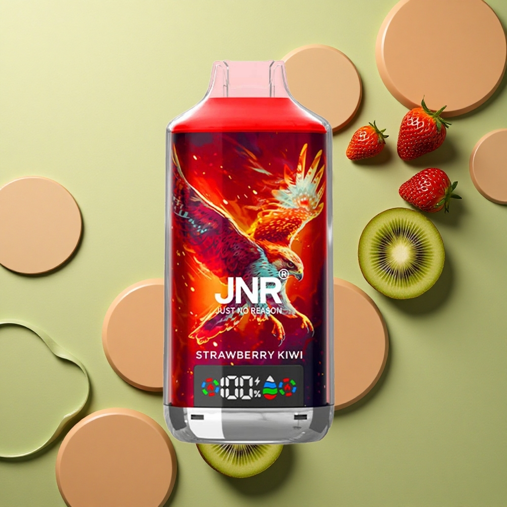 JNR Falcon X 18000 Jahodové Kiwi 24ml Dual Mesh