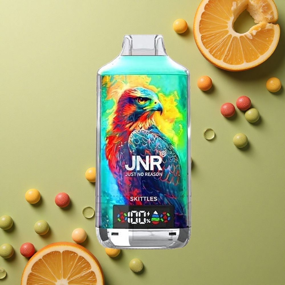 JNR Falcon X 18000 Skittles 24ml Duální Mřížka 750mAh Typ-C