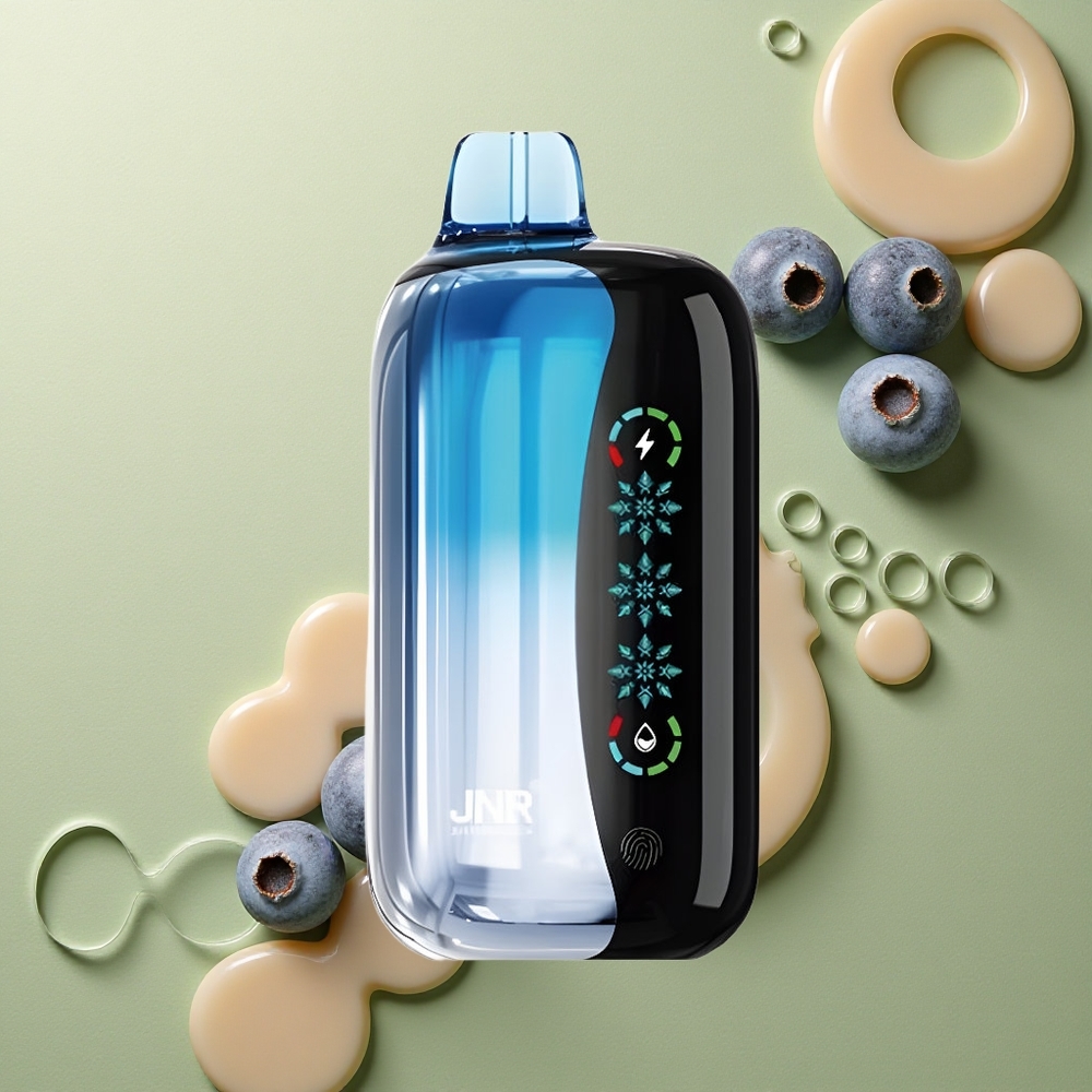 JNR Flex Ice 21000 Borůvkový Led s Nastavitelným Průtokem Vzduchu a Dual Mesh