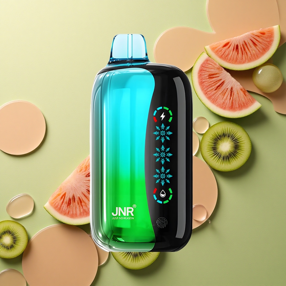 JNR Flex Ice 21000 Kiwi Melounový Led s Nastavitelným Vzduchovým Průtokem a Typ-C Nabíjením