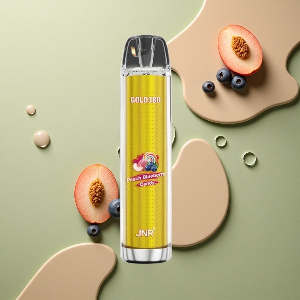 JNR Gold380 6000 Broskev Borůvka 1500mAh 13ml Mesh