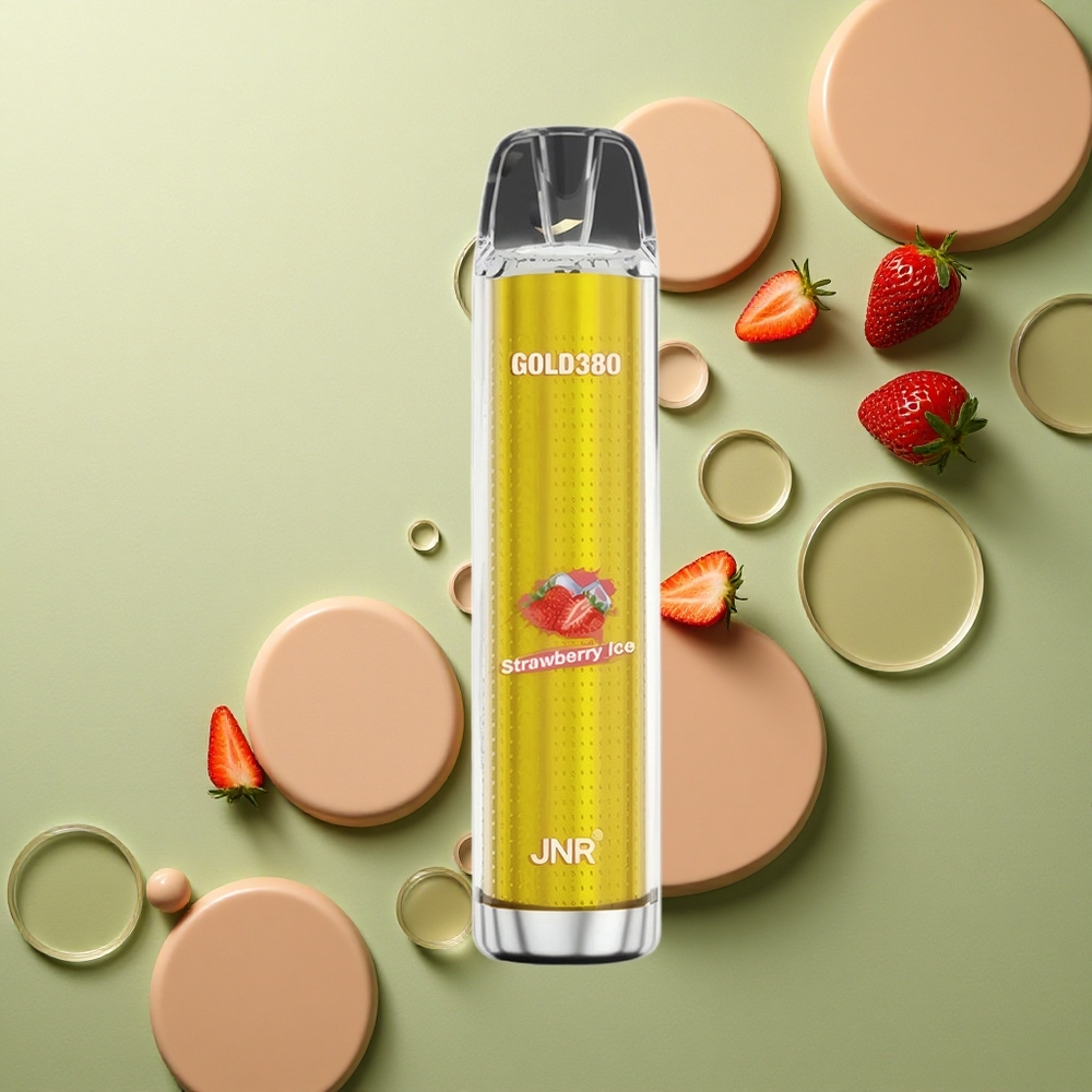 JNR Gold380 6000 Jahodový Led 13ml 1500mAh 1.0ohm