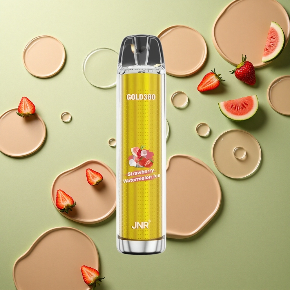 JNR Gold380 6000 Jahodový Melounový Led s 1500mAh a 13ml