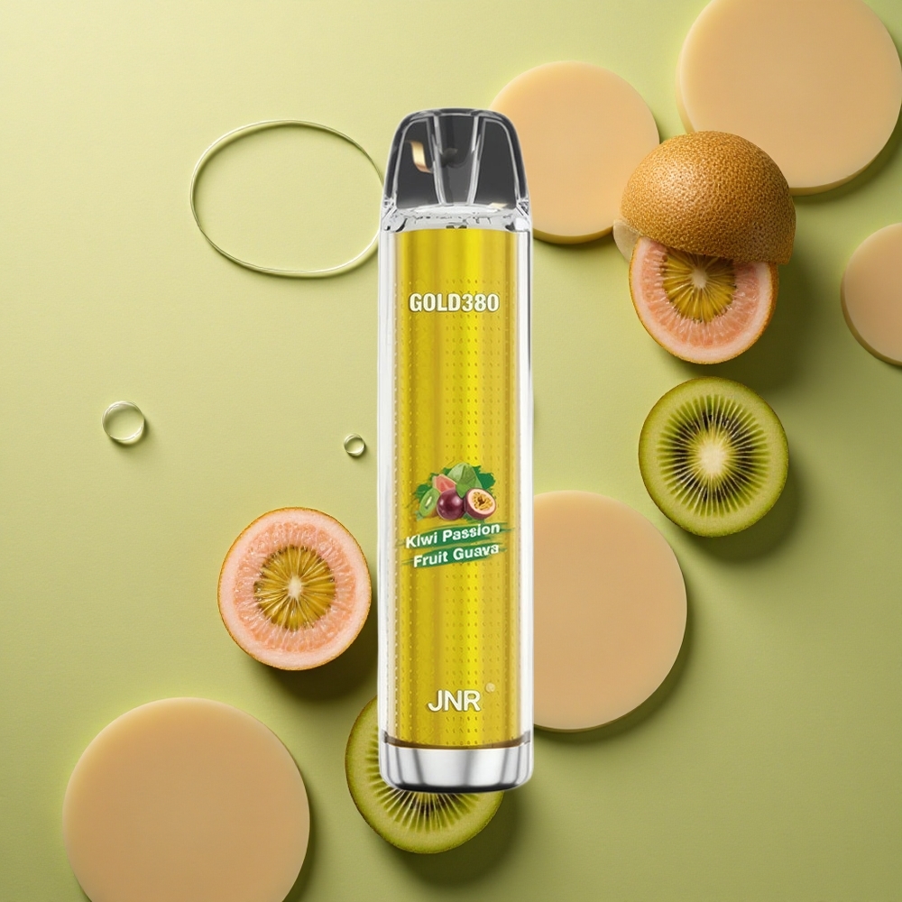 JNR Gold380 6000 Kiwi Mučenka Guava 1500mAh 1.0ohm Mesh