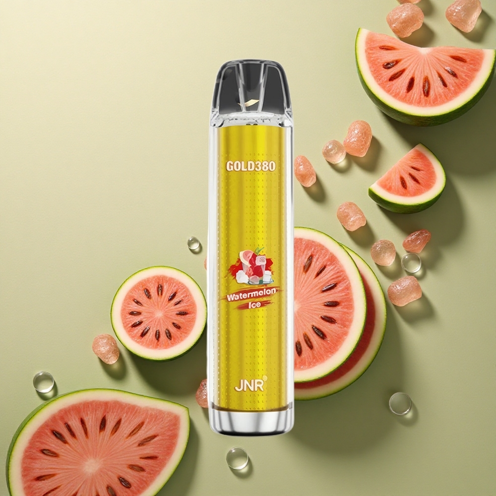 JNR Gold380 6000 Melounový Led s 1500mAh a 13ml