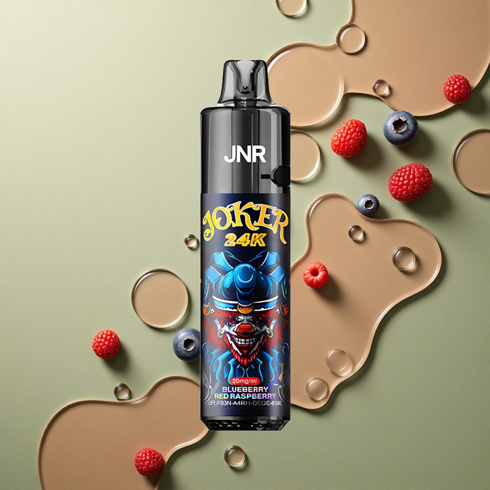 JNR Joker 24K Borovnice Malina Refillable Typ-C 2% Nikotin