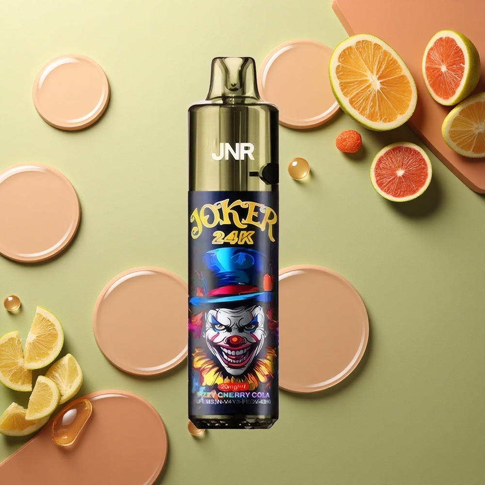 JNR Joker 24K Šumivá Třešňová Cola s Viditelnou Hladinou a Barevným Světlem