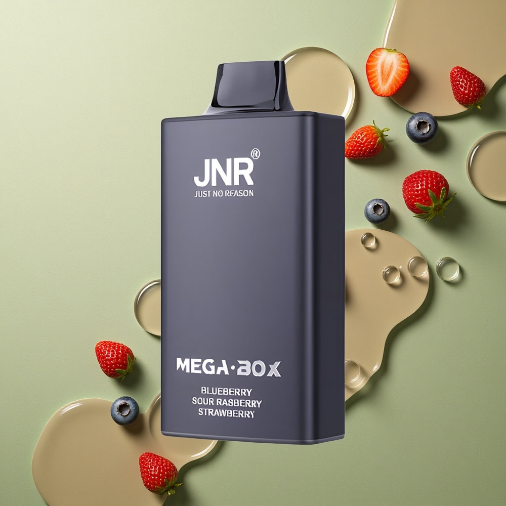 JNR Mega Box 25000 Borůvková Kyselá Malina Jahoda 30ml Dual Mesh 850mAh