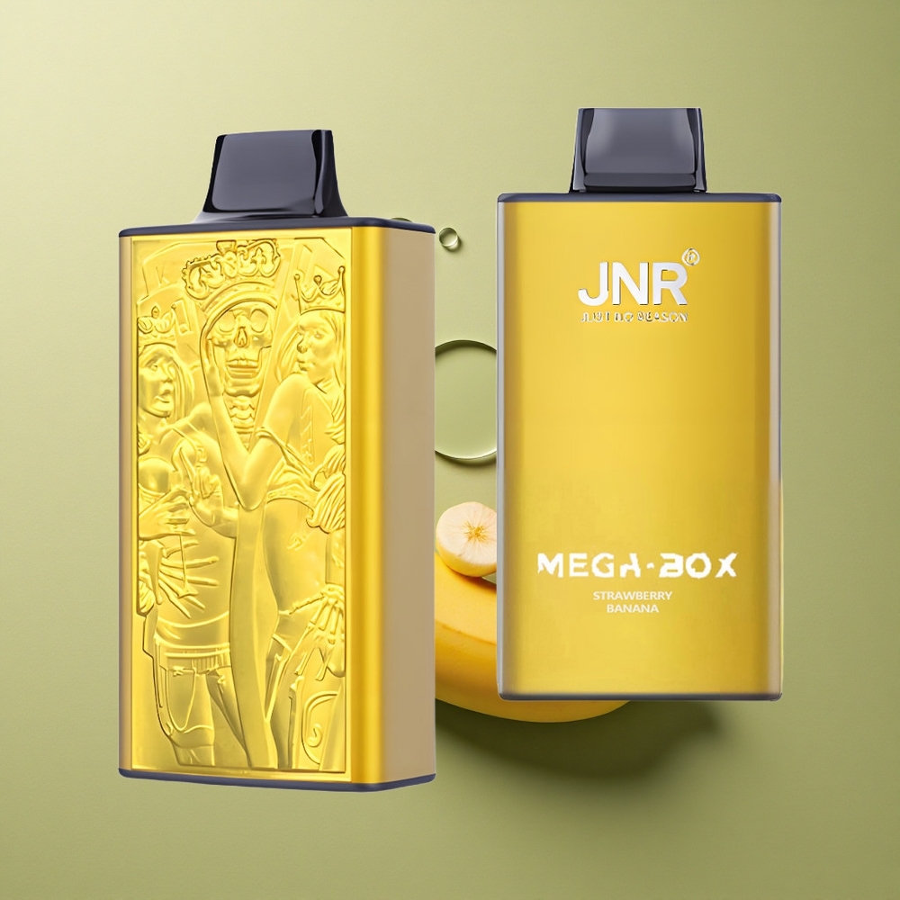 JNR Mega Box 25000 Jahodový Banán 30ml 2% Dual Mesh