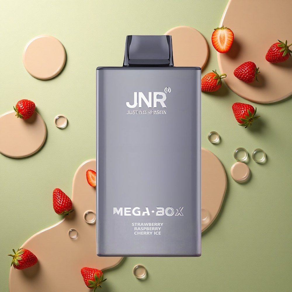 JNR Mega Box 25000 Jahodovo Malinovo Třešňové Ledové 30ml 850mAh Dual Mesh