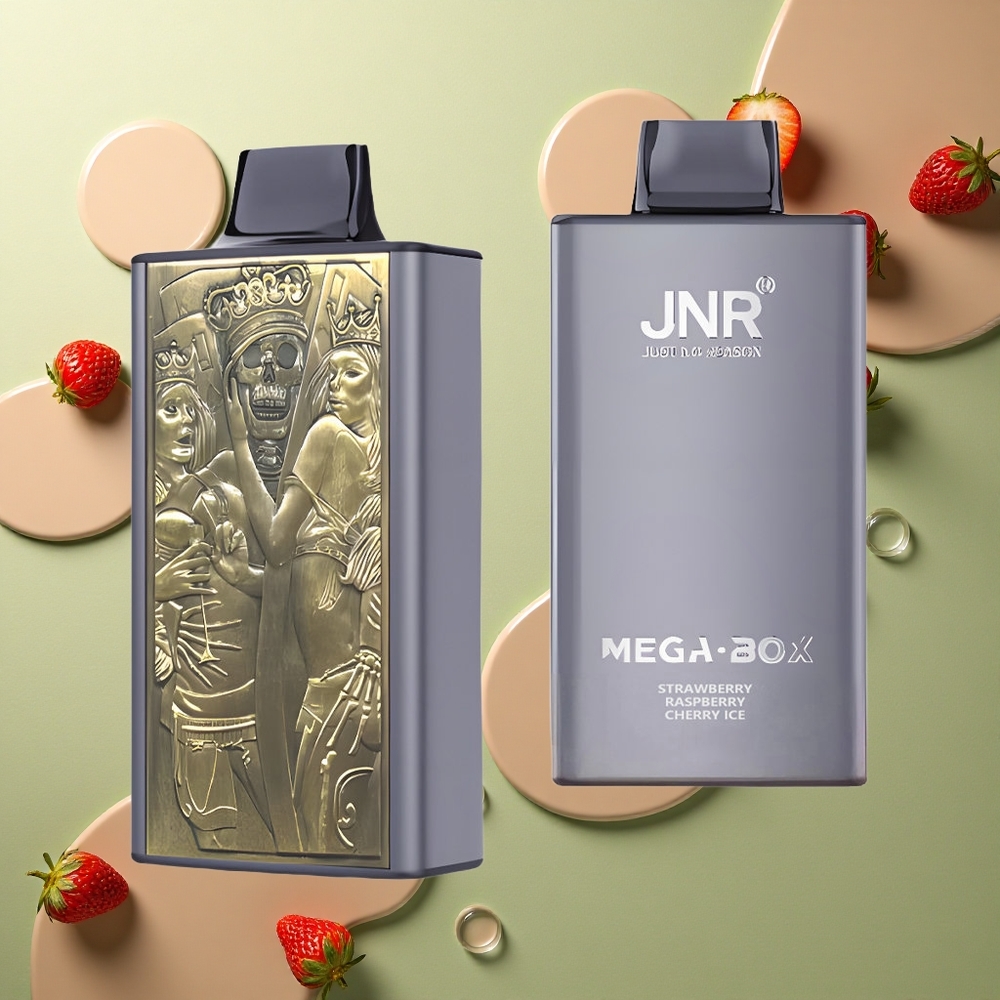 JNR Mega Box 25000 Jahodovo Malinovo Třešňové Ledové 30ml 850mAh Dual Mesh