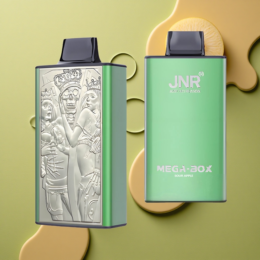 JNR Mega Box 25000 Kyselé Jablko 30ml Dual Mesh