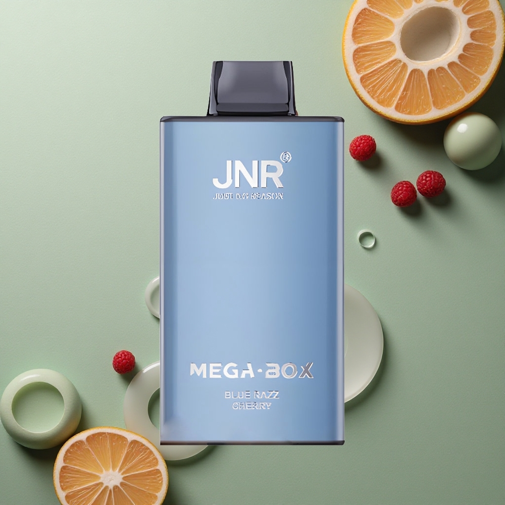 JNR Mega Box 25000 Modrá Malina Třešeň 30ml 850mAh Dual Mesh