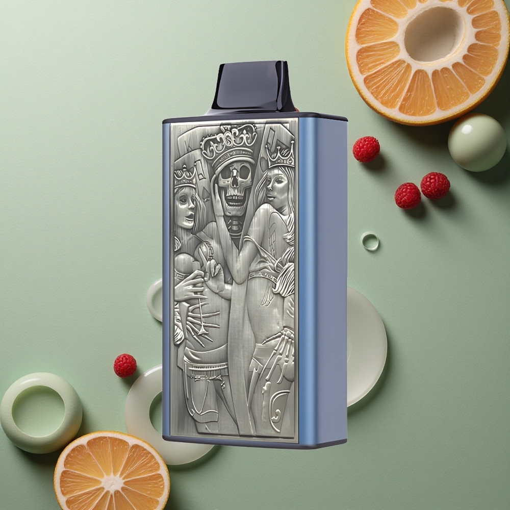 JNR Mega Box 25000 Modrá Malina Třešeň 30ml 850mAh Dual Mesh