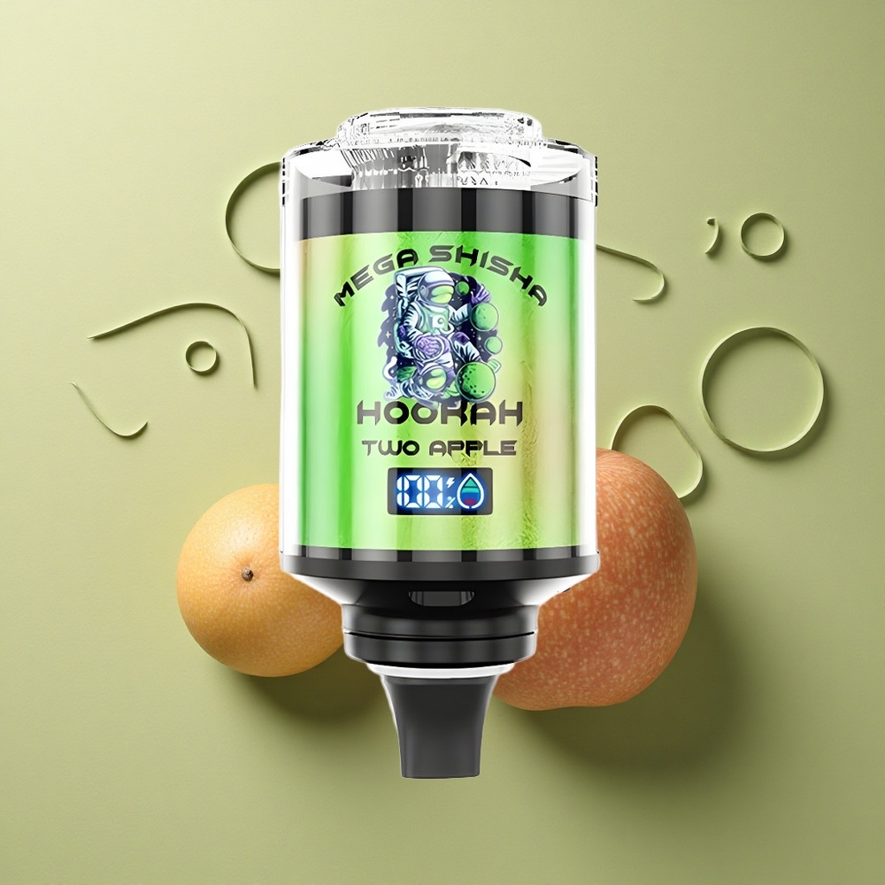 JNR Mega Shisha Hookah 100K Dvě Jablka 60ml 2200mAh Typ-C