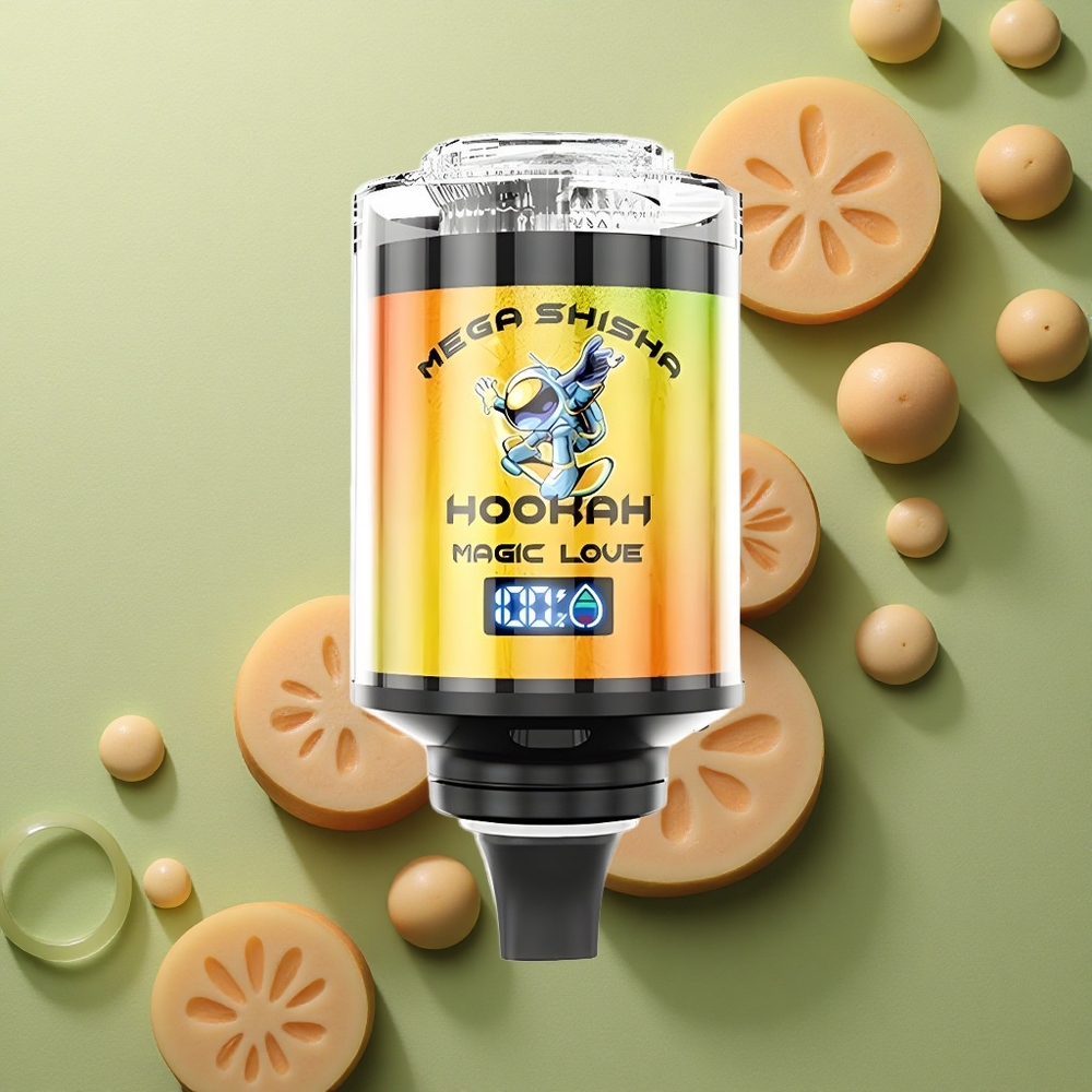 JNR Mega Shisha Hookah 100K Magická Láska 60ml 2200mAh Typ-C