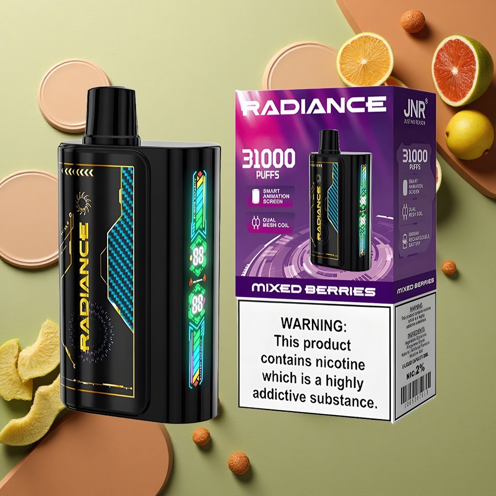 JNR Radiance 31000 Smíšené Bobule 28ml Dual Mesh Typ-C