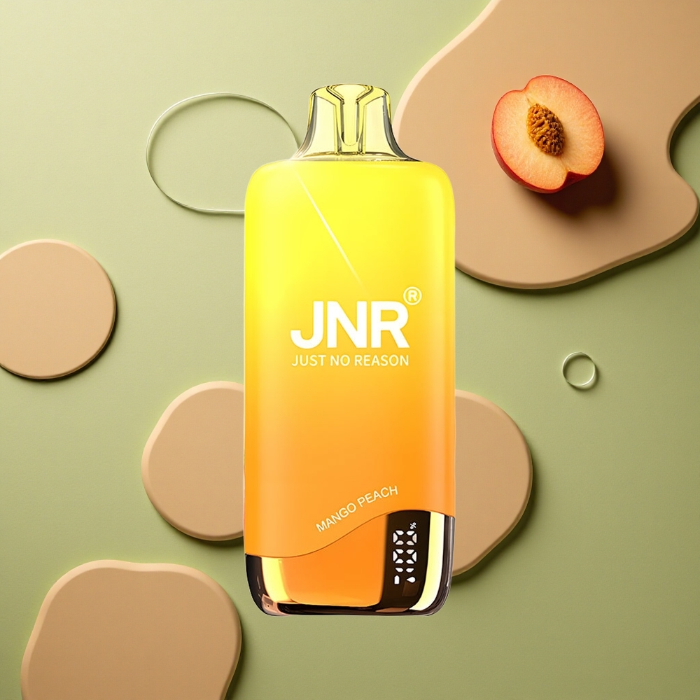 JNR Rainbow 10500 Broskev Mango s 18ml Nádrží a 0.8ohm Cívkou
