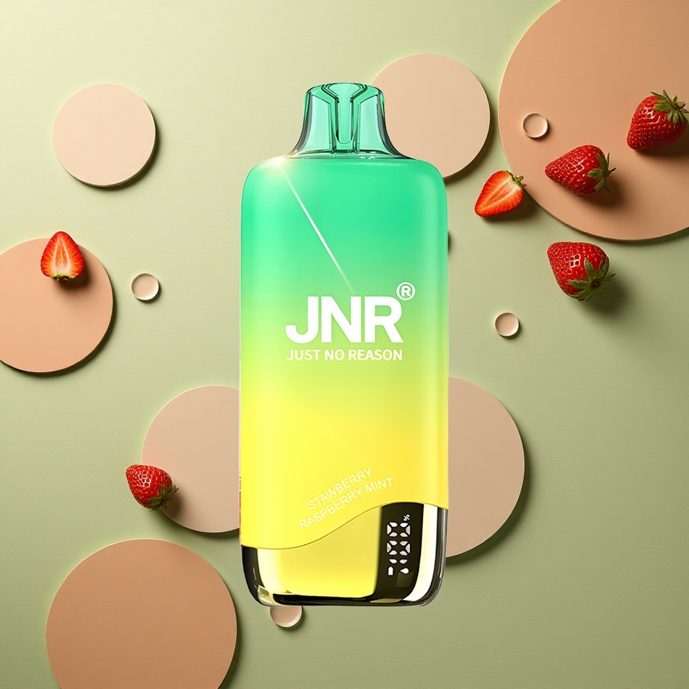 JNR Rainbow 10500 Jahodovo-Broskvová Máta s 600mAh a 18ml Nádrž