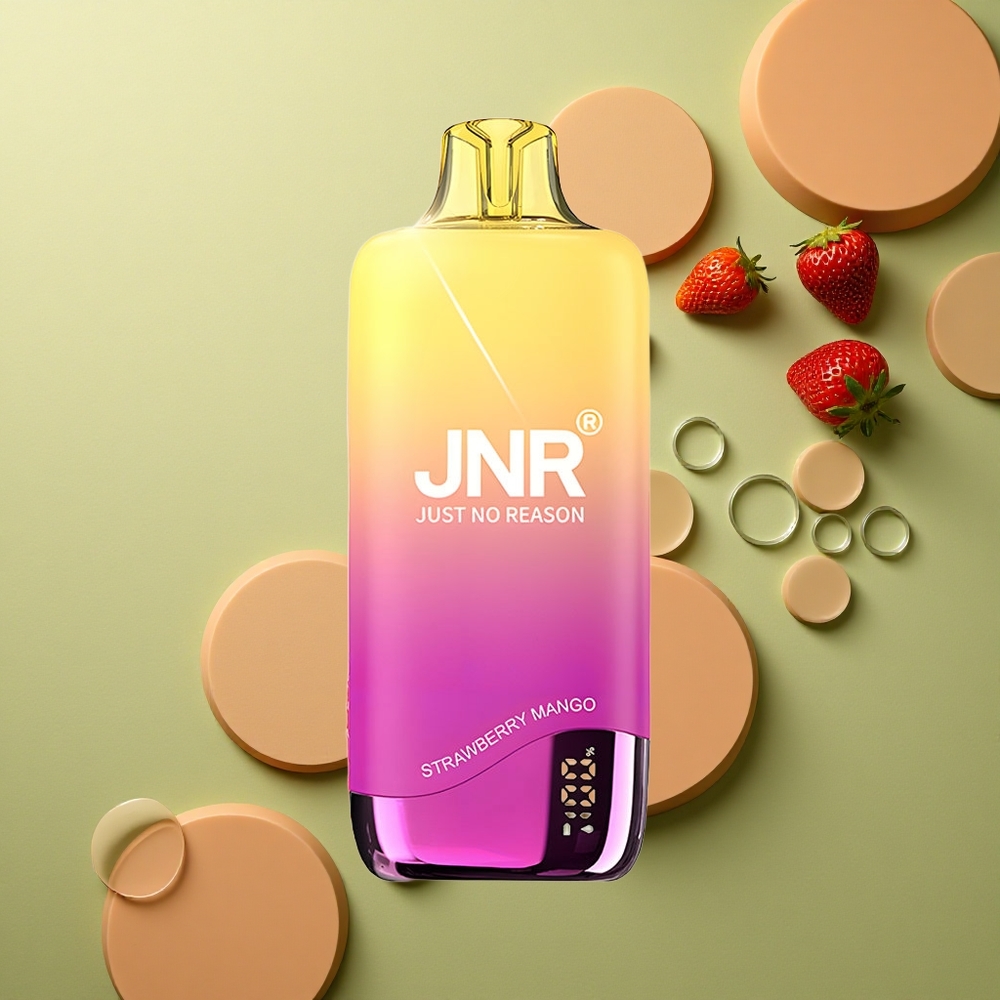 JNR Rainbow 10500 Jahodovo-Mangový 18ml Mesh 0.8ohm
