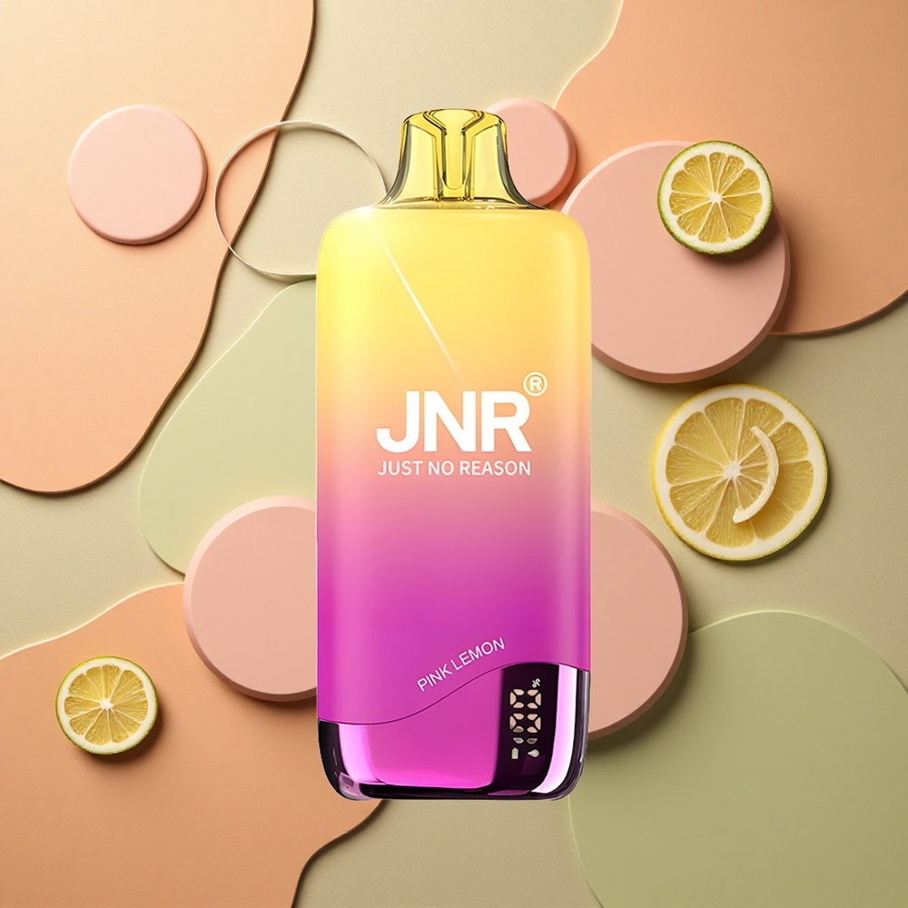 JNR Rainbow 10500 Růžový Citron 0.8ohm 18ml 600mAh
