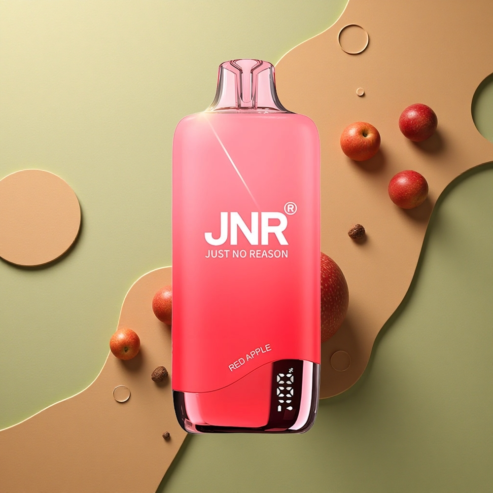 JNR Rainbow 10500 Červené jablko 18ml 0.8ohm USB-C