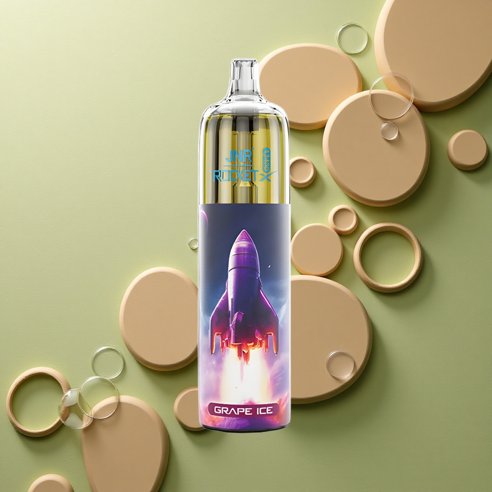JNR Rocket-X 12400 Ledová Hroznová s Nastavitelným Průtokem Vzduchu a RGB Osvětlením