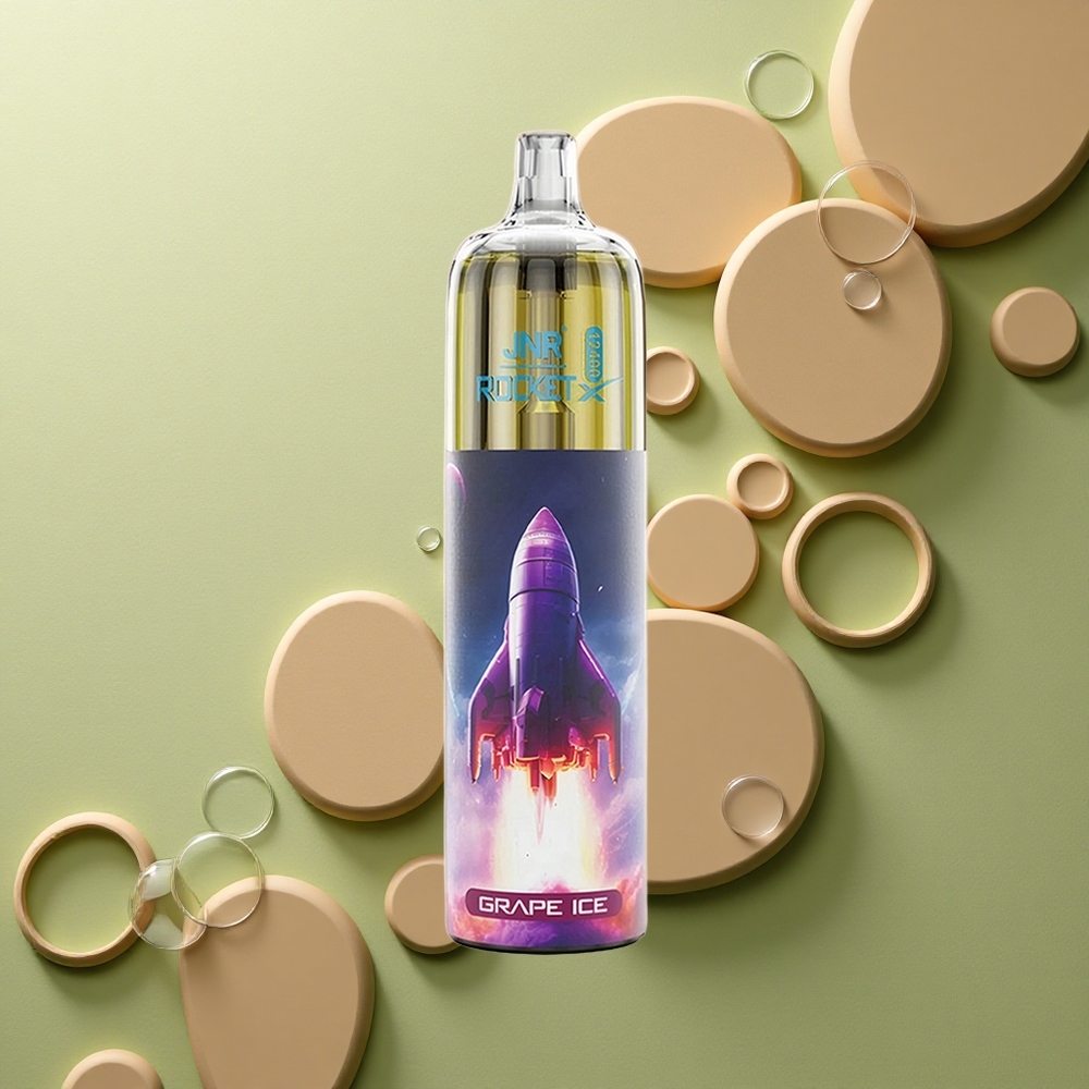 JNR Rocket-X 12400 Ledová Hroznová s Nastavitelným Průtokem Vzduchu a RGB Osvětlením