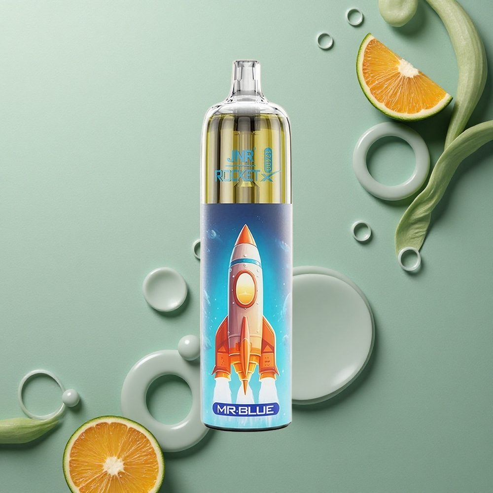 JNR Rocket-X 12400 Pan Modrý s Nastavitelným Průtokem Vzduchu a RGB Osvětlením