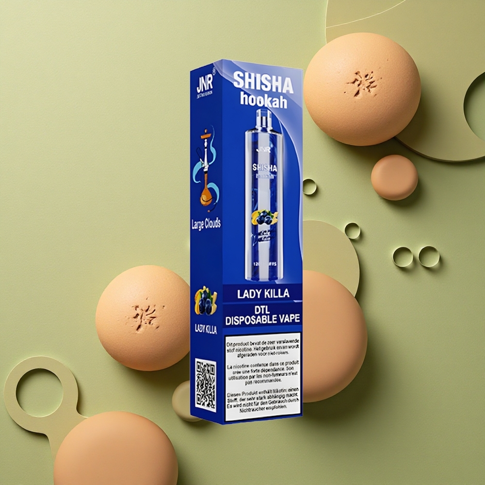 JNR Shisha Hookah 12000 Dámský Vrah 24ml 750mAh