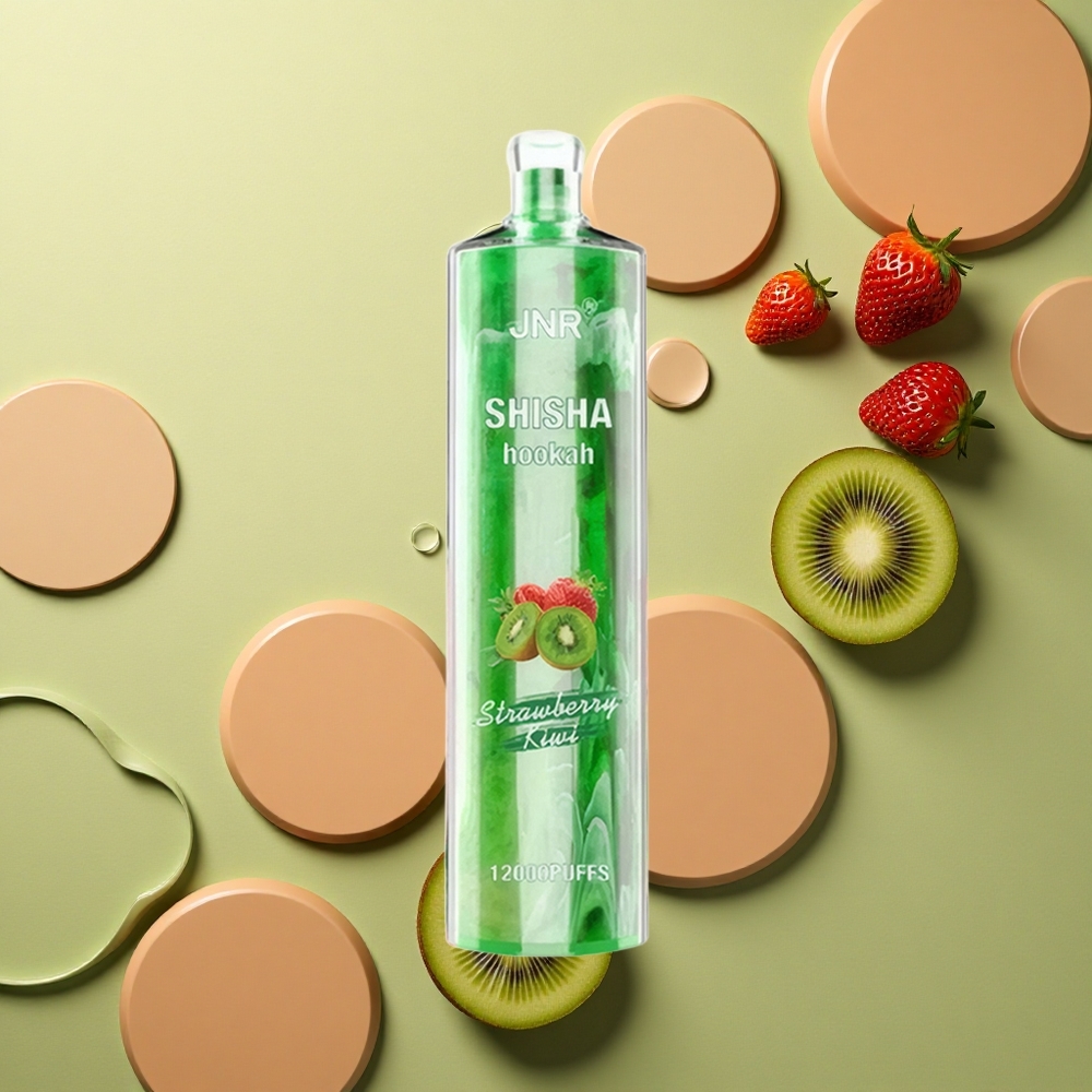 JNR Shisha Hookah 12000 Jahodové Kiwi 750mAh 24ml