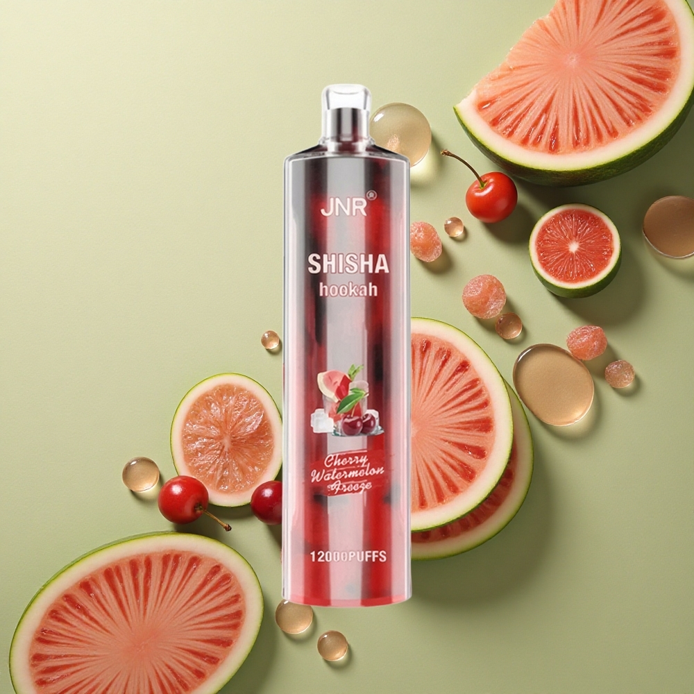JNR Shisha Hookah 12000 Třešňový Melounový Mrazík 750mAh 24ml