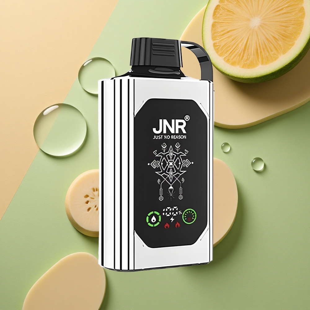 JNR Shisha Hookah Box 20500 Dvojitý Meloun Měna s HD Displejem a 25ml Náplní
