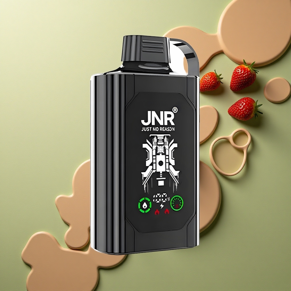 JNR Shisha Hookah Box 20500 Jahodové Hroznové s Duální Mesh Cívkou a Typ-C Nabíjením