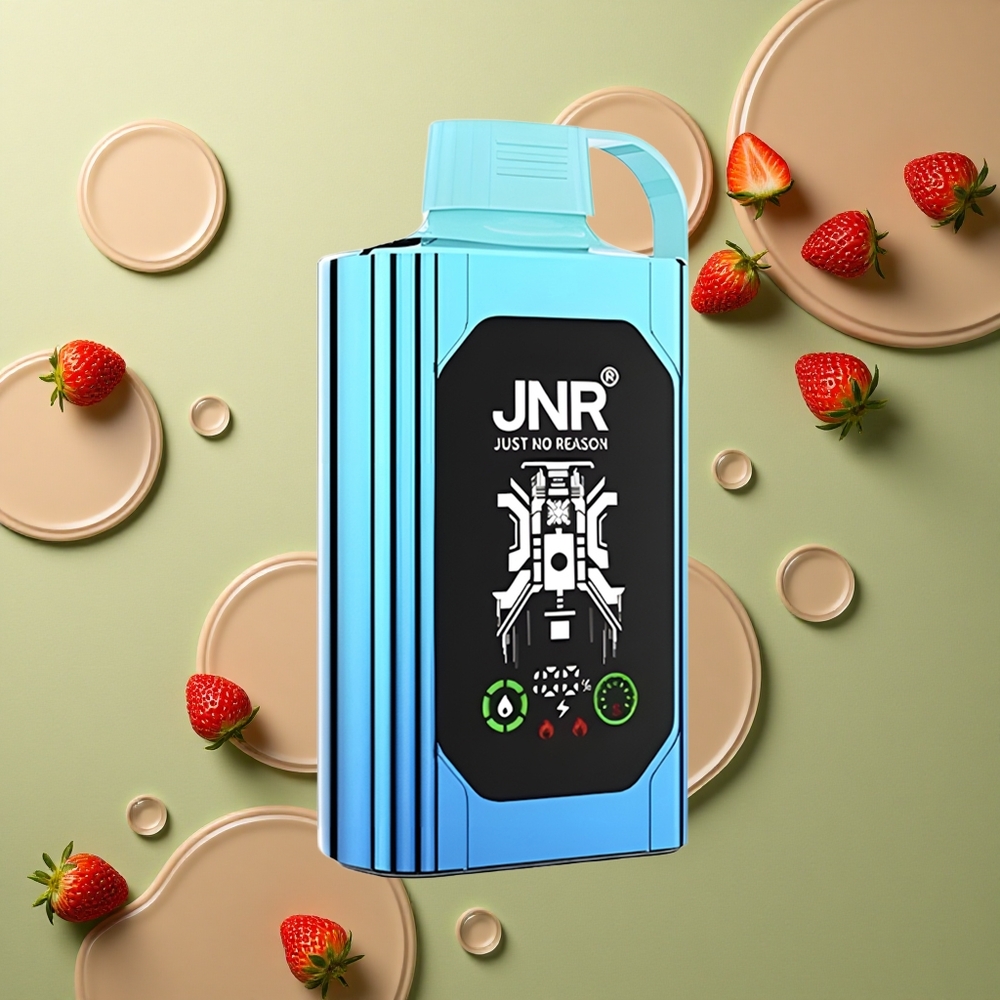 JNR Shisha Hookah Box 20500 Jahodovo-Malinový Bonbónek s Dual Mesh Coil a 25ml Kapacitou