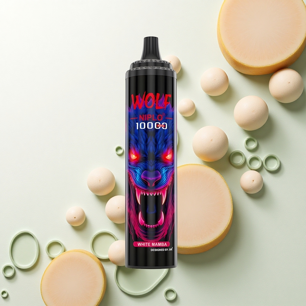 JNR Wolf Niplo 10000 Bílá Mamba 20ml 650mAh Type-C