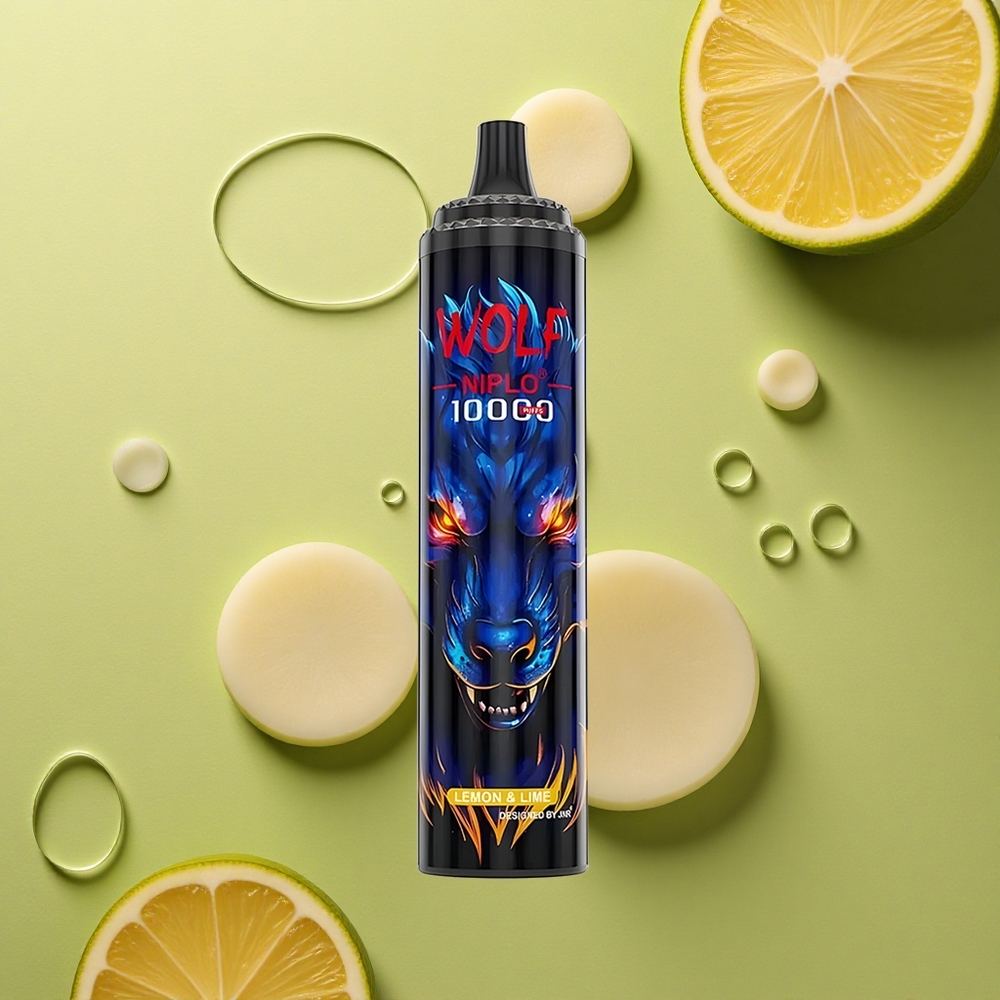 JNR Wolf Niplo 10000 Citrón & Limetka 20ml 650mAh Type-C