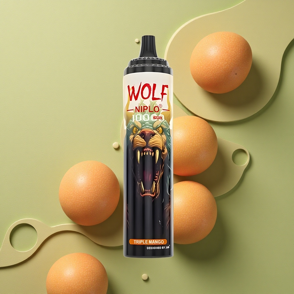 JNR Wolf Niplo 10000 Triple Mango 20ml 650mAh Type-C