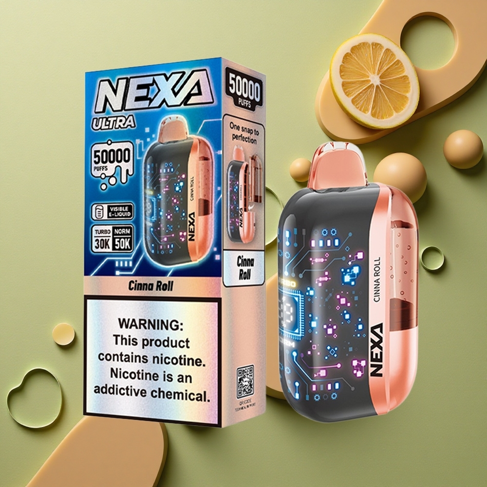 NEXA Ultra 50000 Puffs Cinno Rolka 20ml 5% Dual Mesh