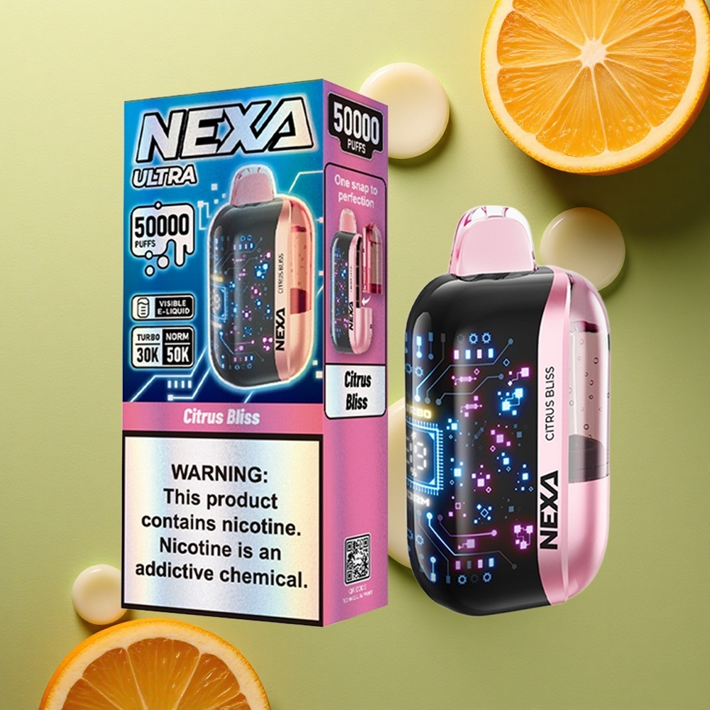 NEXA Ultra 50000 Puffs Citrusová Rozkoš 20ml Typ-C